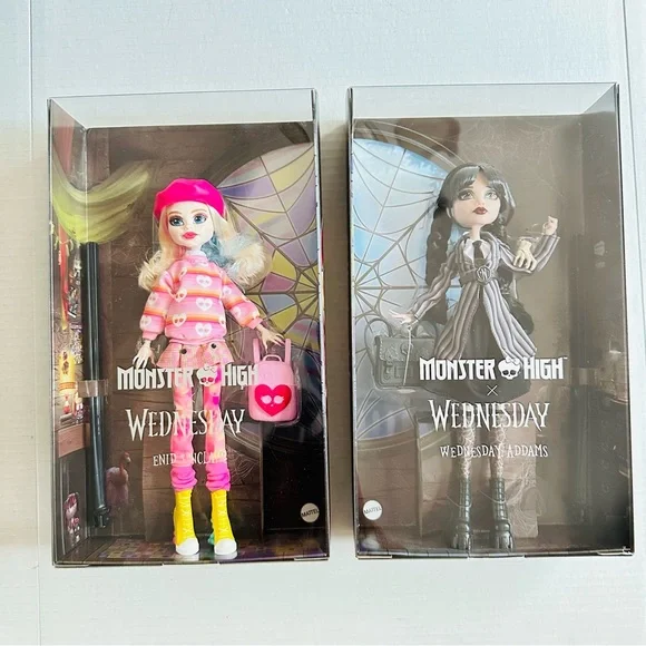 Monster High X Wednesday Adams Family Fashion Doll NEW - Picture 13 of 13